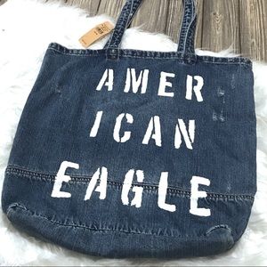American Eagle | NEW AE AEO Jean Tote Bag Purse